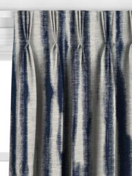 John Lewis Ombre Ikat Made to Measure Curtains or Roman Blind, Indigo - thumbnail 6