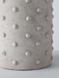 John Lewis Dearne Table Lamp Base, Light Grey - thumbnail 4