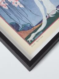 John Lewis Vintage Vogue Cover 1919 Helen Dryden Framed Print & Mount, 63 x 50cm - thumbnail 2