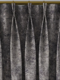 Clarke & Clarke Pittura Made to Measure Curtains or Roman Blind, Charcoal - thumbnail 4