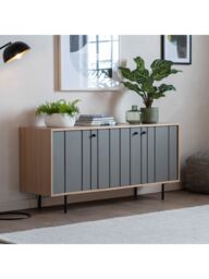 Gallery Direct Bexwell Sideboard, Natural/Grey - thumbnail 2