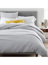 west elm Cotton Blend Matelasse Textured Bedding containing TENCEL™ Lyocell - thumbnail 1