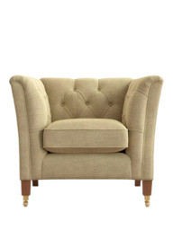 Laura Ashley Chatsworth Armchair, Teak Leg