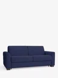 John Lewis Slumber Large 3 Seater Sofa Bed, Dark Leg - thumbnail 1