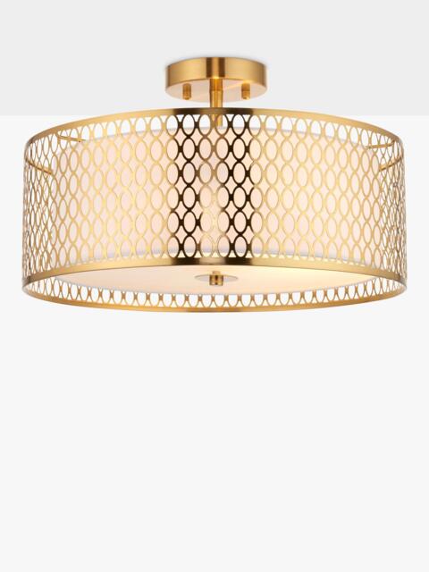 Bay Lighting Josette Semi Flush Ceiling Light - image 1