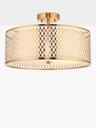 Bay Lighting Josette Semi Flush Ceiling Light