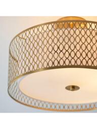 Bay Lighting Josette Semi Flush Ceiling Light - thumbnail 4
