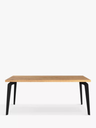 John Lewis Reigate Fixed Dining Table, Straight Edge, Solid Oak Natural Oil - thumbnail 3