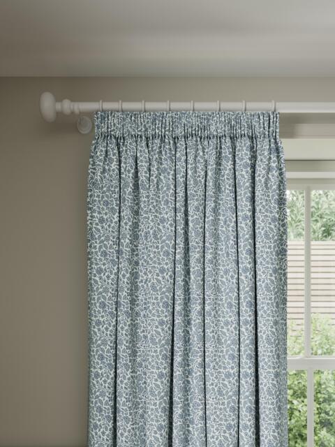 John Lewis Amara Print Pair Blackout/Thermal Lined Pencil Pleat Curtains - image 1