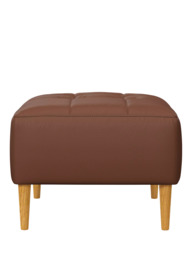 John Lewis Draper II Footstool, Light Leg - thumbnail 3