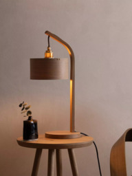 Tom Raffield Stem Table Light, Oak - thumbnail 2