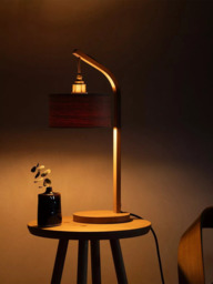 Tom Raffield Stem Table Light, Oak - thumbnail 3