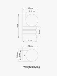 John Lewis Miche Bathroom Wall Light - thumbnail 5