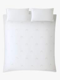 Historic Royal Palaces Bow 200 Thread Count Duvet Cover Set, White - thumbnail 5