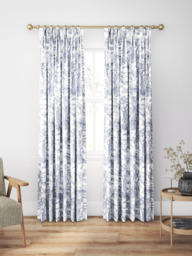 Clarke & Clarke Kisumu Made to Measure Curtains or Roman Blind, Midnight - thumbnail 5