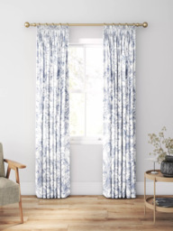 Clarke & Clarke Kisumu Made to Measure Curtains or Roman Blind, Midnight - thumbnail 3