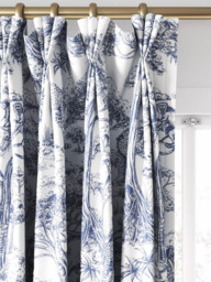 Clarke & Clarke Kisumu Made to Measure Curtains or Roman Blind, Midnight - thumbnail 6