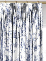 Clarke & Clarke Kisumu Made to Measure Curtains or Roman Blind, Midnight - thumbnail 2
