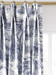 Clarke & Clarke Kisumu Made to Measure Curtains or Roman Blind, Midnight - thumbnail 4