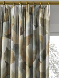 Designers Guild Geo Moderne Made to Measure Curtains or Roman Blind, Pewter - thumbnail 2