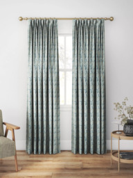 Morris & Co. Sweet Briar Made to Measure Curtains or Roman Blind, Mineral/Linen - thumbnail 5