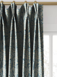 Morris & Co. Sweet Briar Made to Measure Curtains or Roman Blind, Mineral/Linen - thumbnail 4