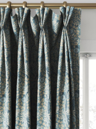 Morris & Co. Sweet Briar Made to Measure Curtains or Roman Blind, Mineral/Linen - thumbnail 6
