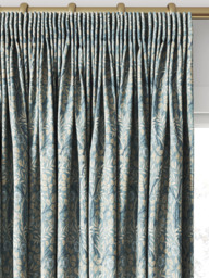 Morris & Co. Sweet Briar Made to Measure Curtains or Roman Blind, Mineral/Linen - thumbnail 2