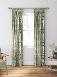 Clarke & Clarke Mirabell Made to Measure Curtains or Roman Blind, Seaglass - thumbnail 3
