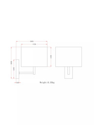 John Lewis Blakely Wall Light - thumbnail 5