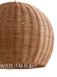 John Lewis Tisse Rattan Ball Pendant Ceiling Light, Natural - thumbnail 3