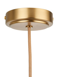 John Lewis Tisse Rattan Ball Pendant Ceiling Light, Natural - thumbnail 4