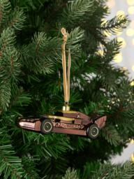 John Lewis The Connoisseur Luxury Car Bauble, Brown - thumbnail 2
