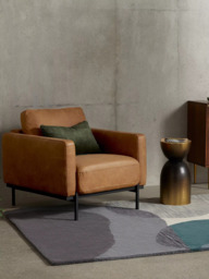 MADE Jarrod Leather Armchair, Tan Leather - thumbnail 5