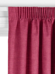 John Lewis Cotton Blend Made to Measure Curtains or Roman Blind, Raspberry - thumbnail 3