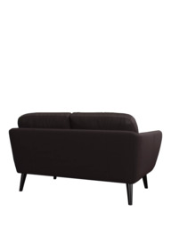 John Lewis Arlo Small 2 Seater Leather Sofa, Dark Leg - thumbnail 4