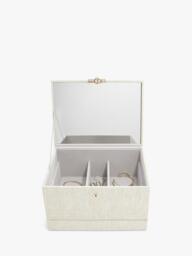 Stackers Luxury Classic Jewellery Box, Linen - thumbnail 4