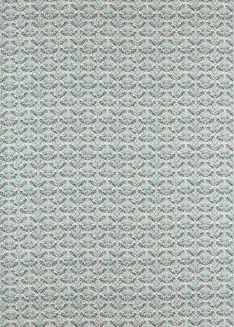 Morris & Co. Bellflowers Made to Measure Curtains or Roman Blind, Mineral Blue - image 1