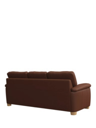 John Lewis Camden Grand 4 Seater Leather Sofa, Light Leg - thumbnail 4
