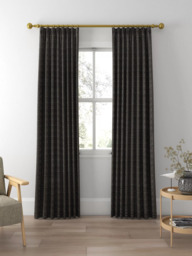 Harlequin Polka Made to Measure Curtains or Roman Blind, Pebble/Charcoal - thumbnail 3