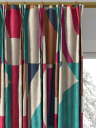 Harlequin Bodega Made to Measure Curtains or Roman Blind, Indigo - thumbnail 6