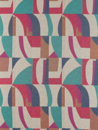 Harlequin Bodega Made to Measure Curtains or Roman Blind, Indigo - thumbnail 1