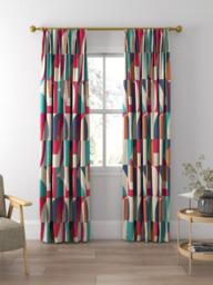 Harlequin Bodega Made to Measure Curtains or Roman Blind, Indigo - thumbnail 5