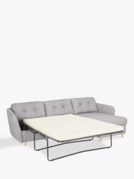 John Lewis Arlo 5+ Seater RHF Chaise with Storage Sofa Bed - thumbnail 4