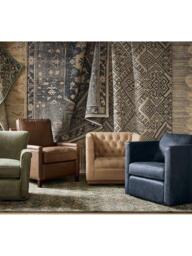 Pottery Barn Marietta Pure Wool Rug, Steel Blue Multi - thumbnail 2