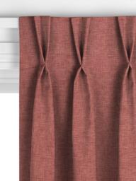 John Lewis Cotton Blend Made to Measure Curtains or Roman Blind, Pink Clay - thumbnail 5