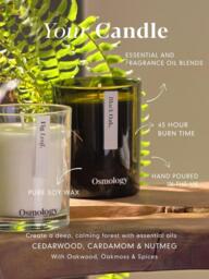 Osmology by Aery Black Oak Scented Candle, 200g - thumbnail 3