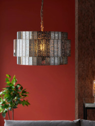 John Lewis Mercury Tune Single Pendant Ceiling Light, Mercury Glass - thumbnail 4