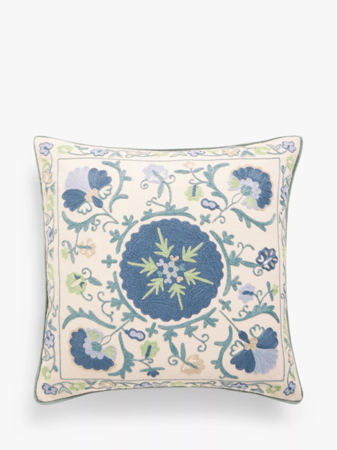 John Lewis Suzani Floral Cushion - image 1