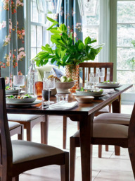 Laura Ashley Garrat 6-8 Seater Extending Wood Dining Table, Dark Brown - thumbnail 5